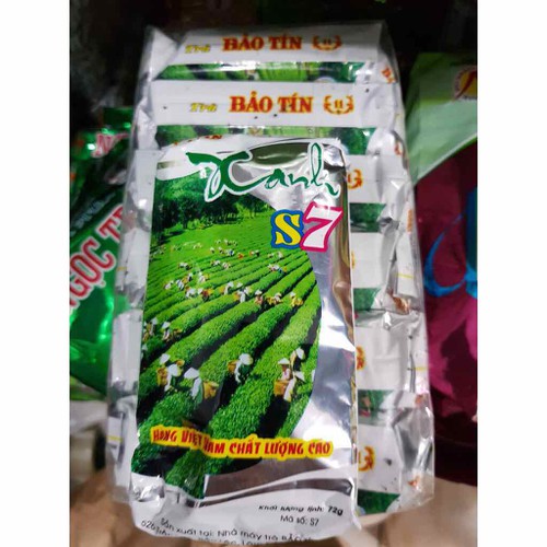 Trà Bảo Tín Trắng Bạc  S7 (  Bịch 6 gói x 70g ) Bao  10 bịch